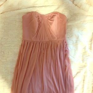 Pink Bridesmaid Dress